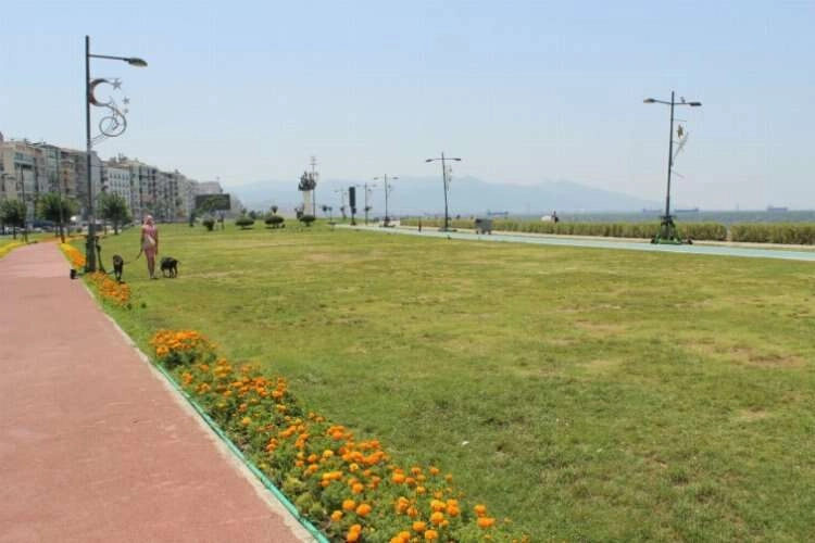 Hissedilen sıcaklık 41 derece: İzmir bomboş kaldı haberinin görseli