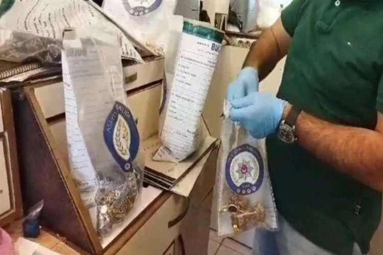 Diyarbakır'da sahte altın operasyonu haberinin görseli