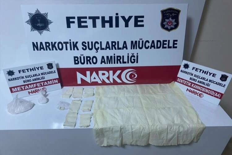 Muğla Fethiye'de uyuşturucu operasyonu haberinin görseli