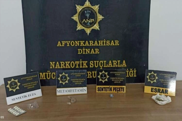 Afyonkarahisar'da uyuşturucu operasyonu