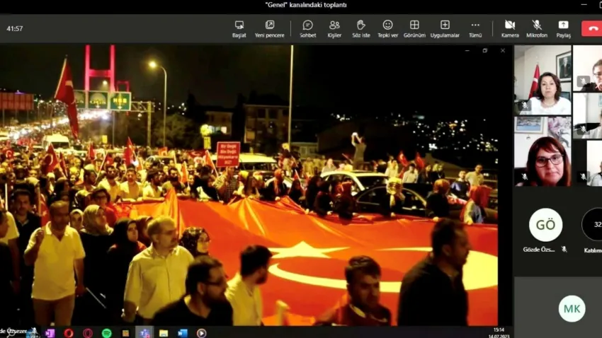 15 temmuz anma programı
