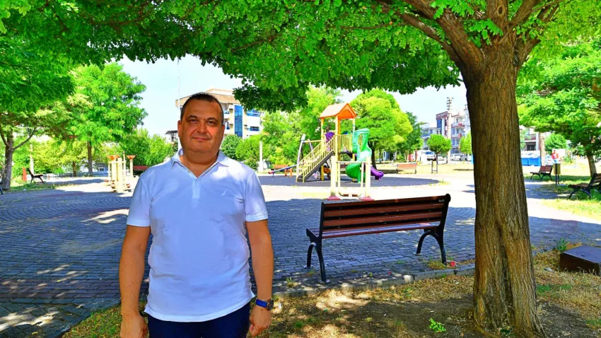 İzmir Büyükşehir Belediyesi Raylı Sistem Şube Müdürü Mustafa Kapçı