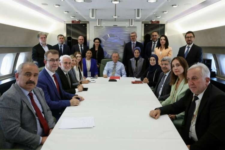 Erdoğan’dan gündeme dair açıklamalar haberinin görseli