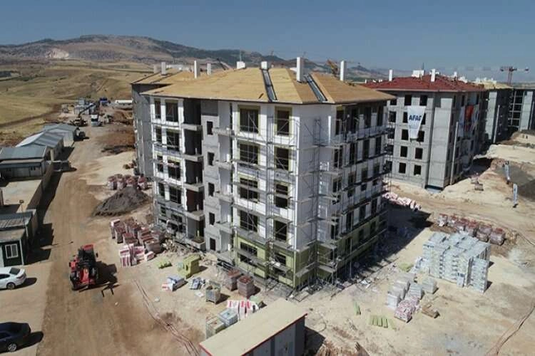 Adıyaman'da TOKİ konutlarındaki çalışmalar hız kesmiyor