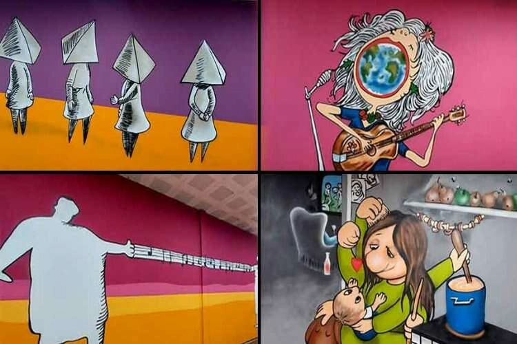 İzmir'de metro duvarlarında eşitlik vurgusu haberinin görseli