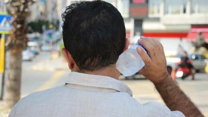 aydında sıcak hava