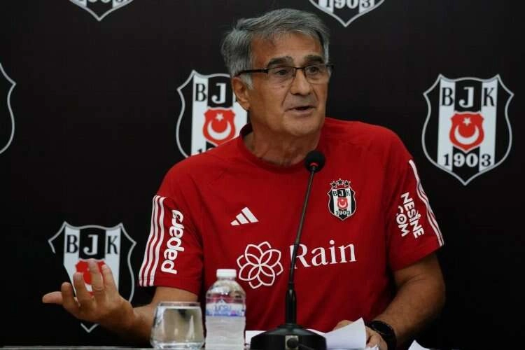 Beşiktaş Teknik Direktörü Şenol Güneş'ten açıklama haberinin görseli