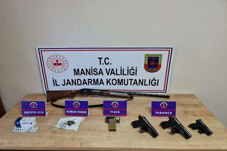 Manisa'da uyuşturucu operasyonu!