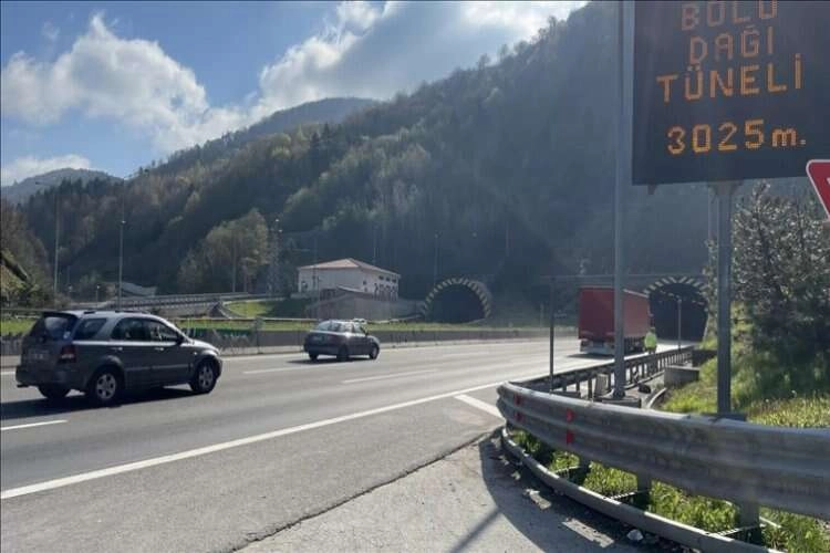 Bolu Dağı Tüneli'nde bakım çalışması yapılacak