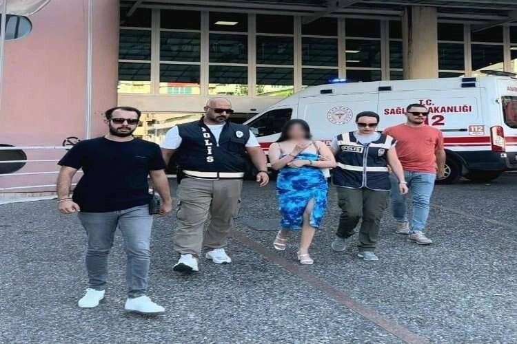 Hırsızlık suçlarıyla aranan kadın yakayı ele verdi haberinin görseli