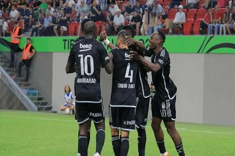 Beşiktaş, rövanş maçını da farklı kazandı haberinin görseli