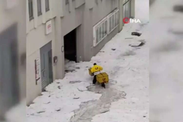 Almanya'ya yaz ortasında kış şoku! haberinin görseli