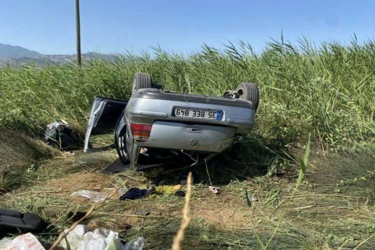 Manisa'da trafik kazası: 5 yaralı haberinin görseli