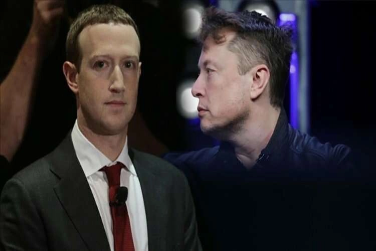 Musk ve Zuckerberg'in 'kafes dövüşü' X platformunda canlı yayınlanacak haberinin görseli