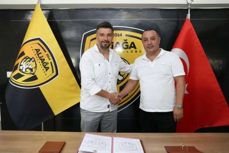 Aliağaspor FK’nın ilk futbol okulunu Polat Çetin Açıyor haberinin görseli