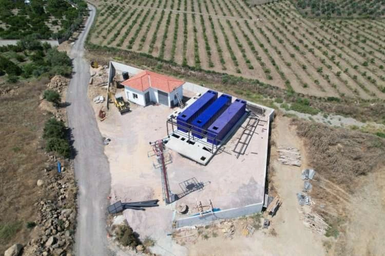 Seferihisar’da arıtma tesisinin çalışmaları devam ediyor haberinin görseli