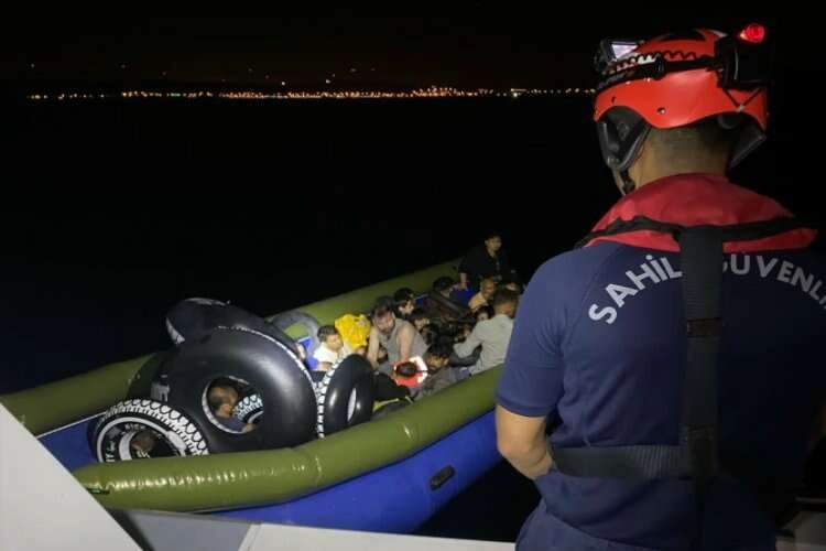 İzmir'de 71 düzensiz göçmen yakalandı haberinin görseli