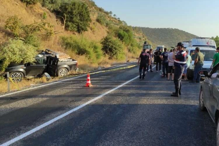 Manisa'da kaza: Üzerine kaya düştü haberinin görseli
