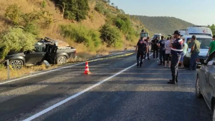 Manisa'da kaza: Üzerine kaya düştü haberinin görseli