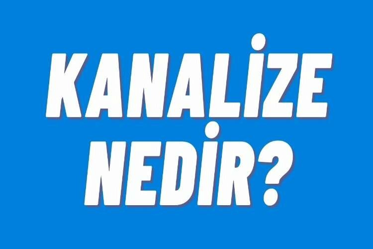 Kanalize nedir? Kanalize ne demek? Kanalize kelimesi nasıl yazılır? TDK’ye göre kanalize ne demek?