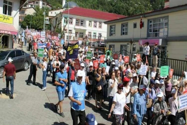 SOL Parti Artvin mitinginde doğa ve hak mücadelesi