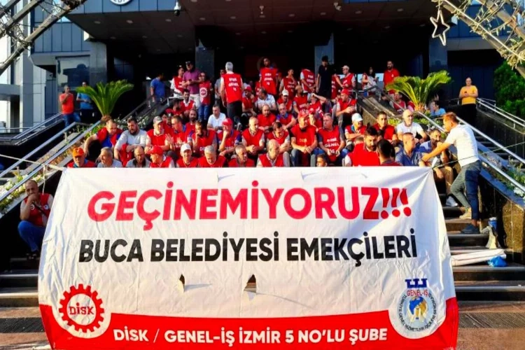 Buca Belediyesi emekçileri çözüm istiyor! haberinin görseli