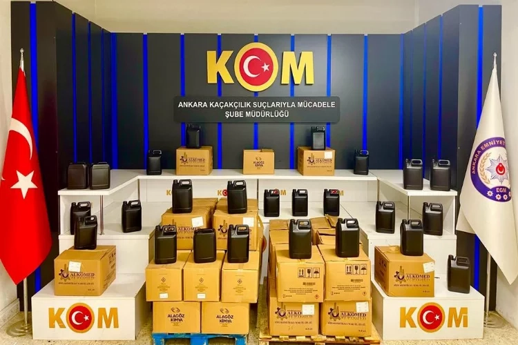 Başkent Ankara'da milyonluk kaçakçılık operasyonu haberinin görseli