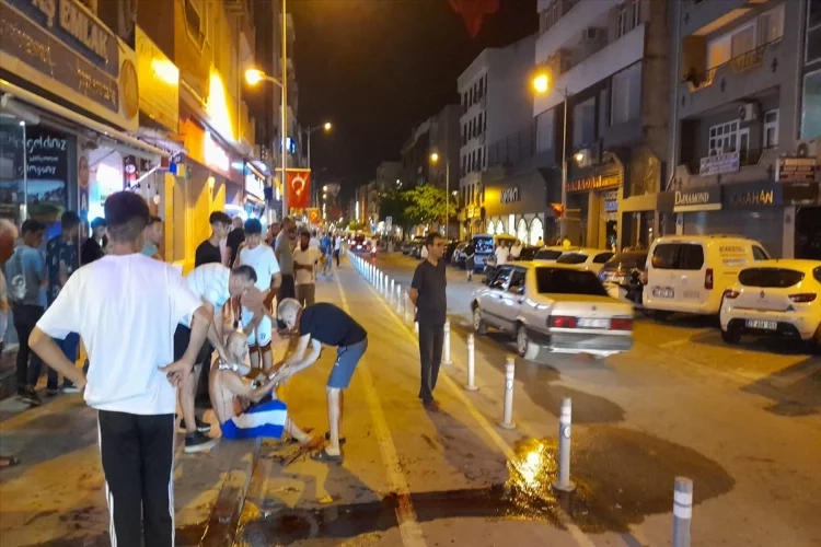 Muğla'da sokak ortasında ilginç görüntüler... haberinin görseli