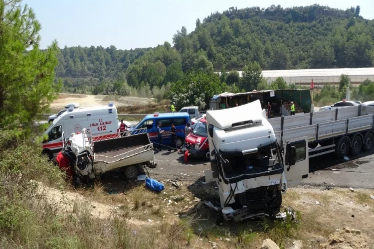 Antalya'da facia: Haberi alınca feryat etti