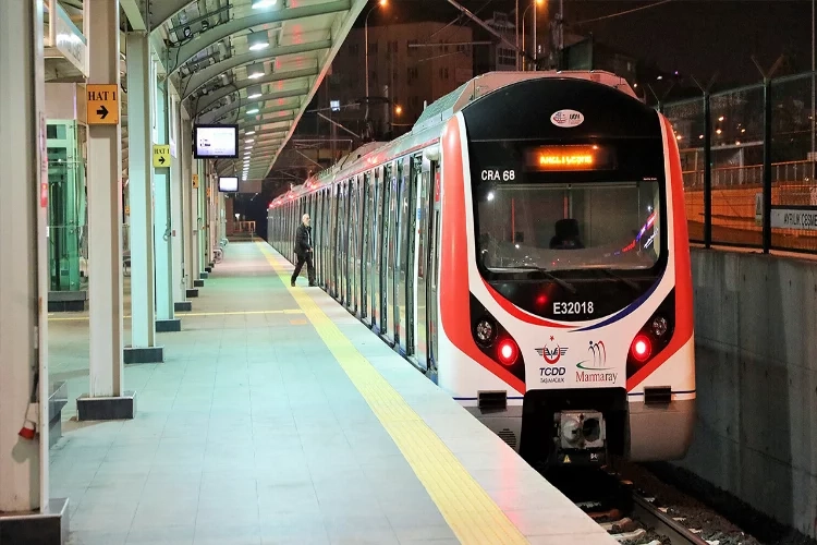 Marmaray'da intihar girişimi haberinin görseli