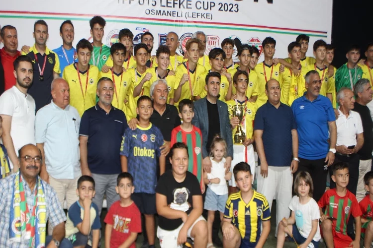 Lefke Cup U15 turnuvası sona erdi