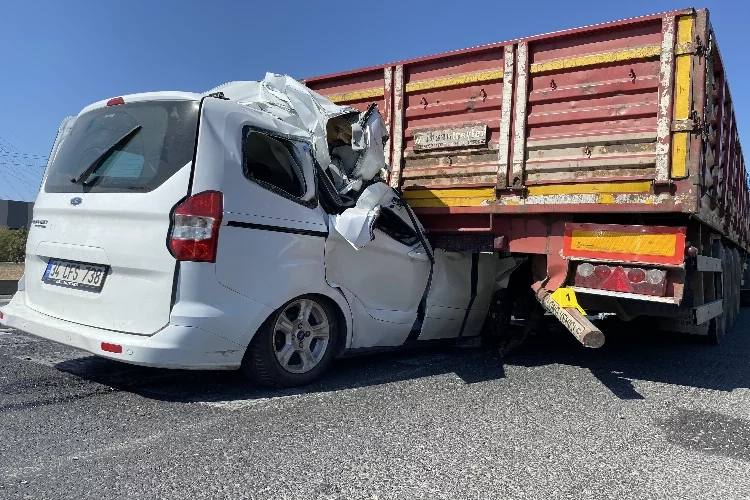 Tekirdağ'da feci kaza: 1 kişi vefat etti haberinin görseli