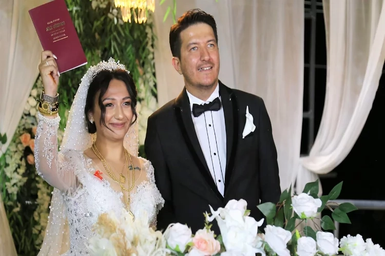 Çameli Belediye Başkanı Cengiz Arslan’ın oğlu evlendi haberinin görseli