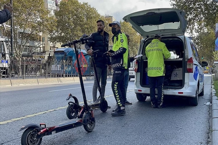 İstanbul'da bazı ilçelerde elektrikli skuterlerin hızı düşürüldü