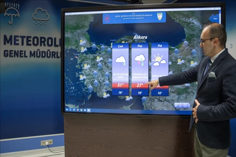 Meteoroloji uyardı: Yurdun büyük bölümüne yağış beklentisi