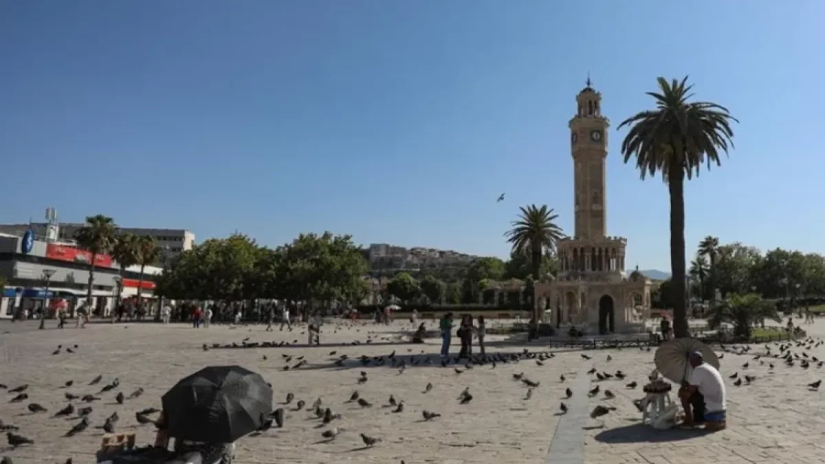 İzmir'de haftalık hava durumu - 4 Eylül / 8 Eylül 2023 haberinin görseli