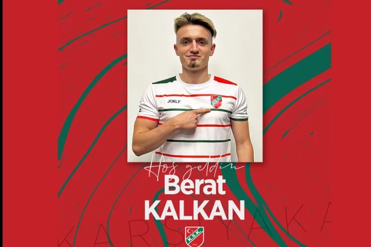 Karşıyaka, Berat Kalkan'ı transfer etti haberinin görseli