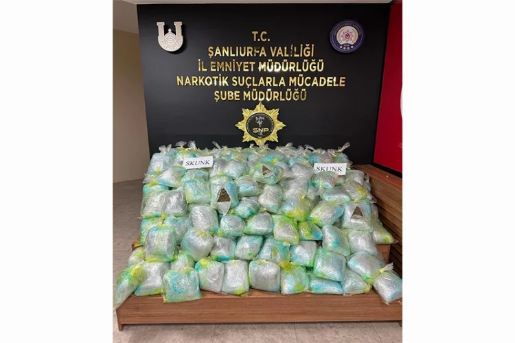 Şanlıurfa’da uyuşturucu operasyonu haberinin görseli