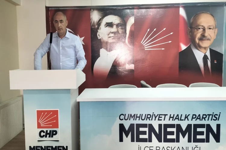 CHP Menemen’den Pehlivan’a ‘ek bütçe’ ve ‘konser’ tepkisi! haberinin görseli