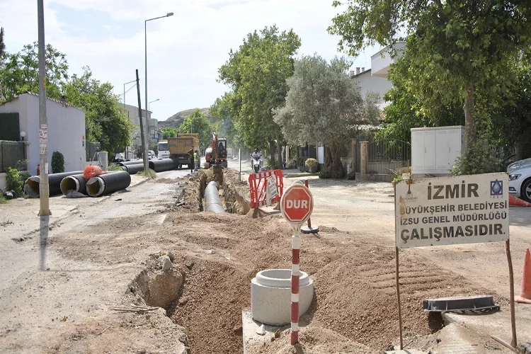 Urla’nın altyapısı sel ve taşkınlara karşı dirençli hale getiriliyor