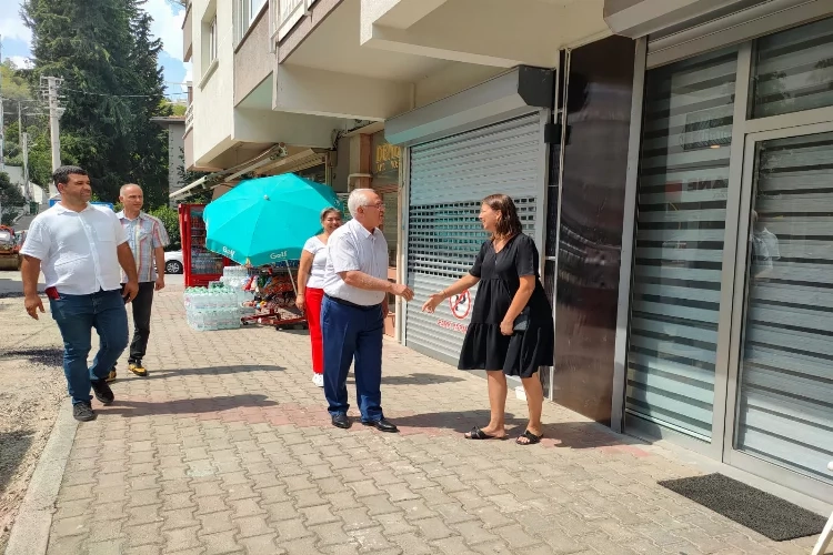 Başkan Selvitopu çalışmaları yerinde denetledi haberinin görseli