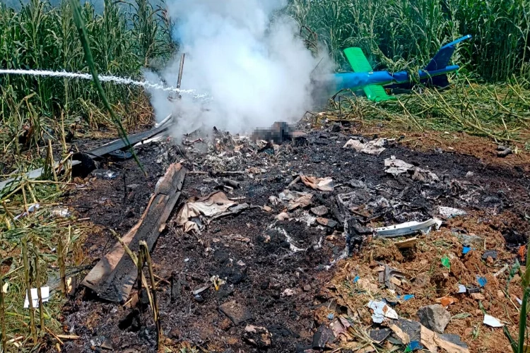 Meksika’da helikopter kazası: Uçaktaki herkes öldü haberinin görseli