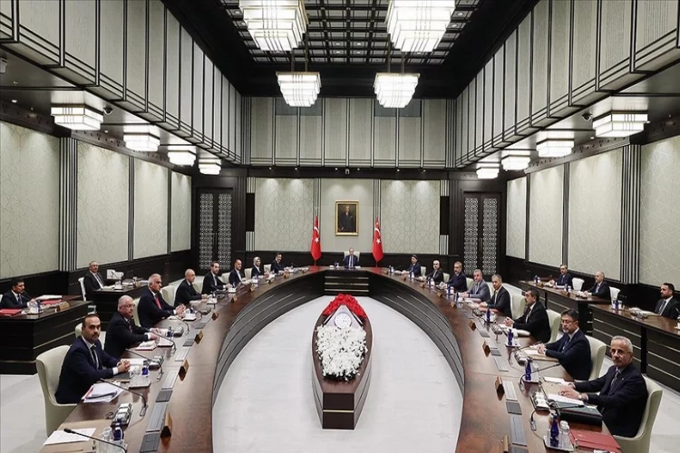 Cumhurbaşkanlığı Kabinesi toplandı haberinin görseli