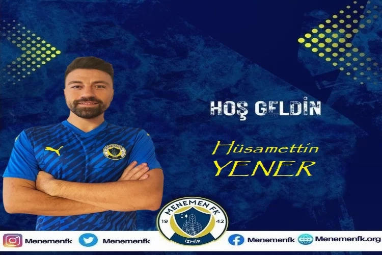 Menemen FK, Hüsamettin Yener'i kadrosuna kattı haberinin görseli