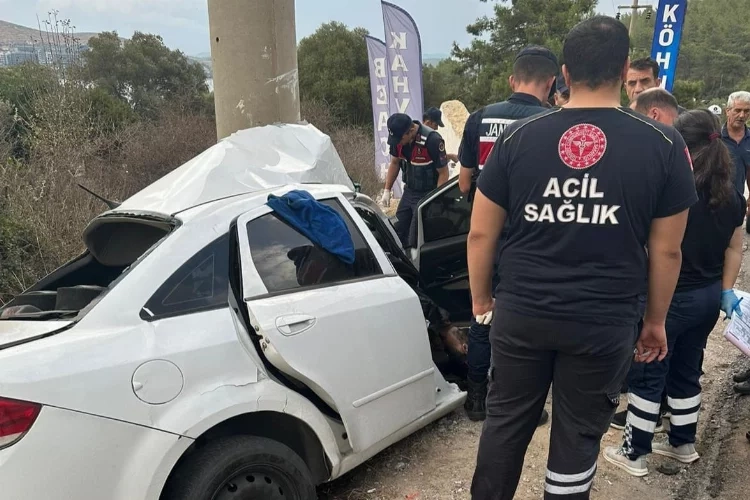 Muğla'da trafik kazası: 1 ölü