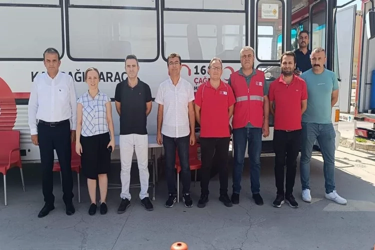 Niğde’de hastane çalışanlarından kan bağışı