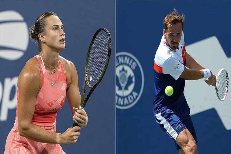 Sabalenka ve Medvedev çeyrek finale yükseldi