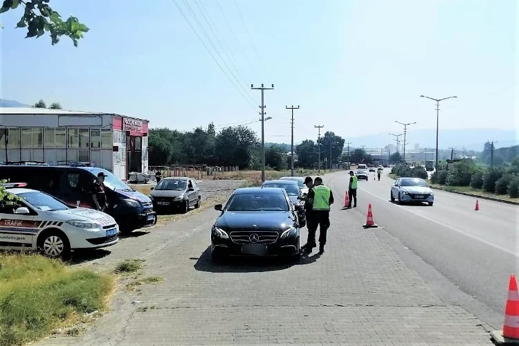 Denizli’de polisten trafik denetimi! haberinin görseli