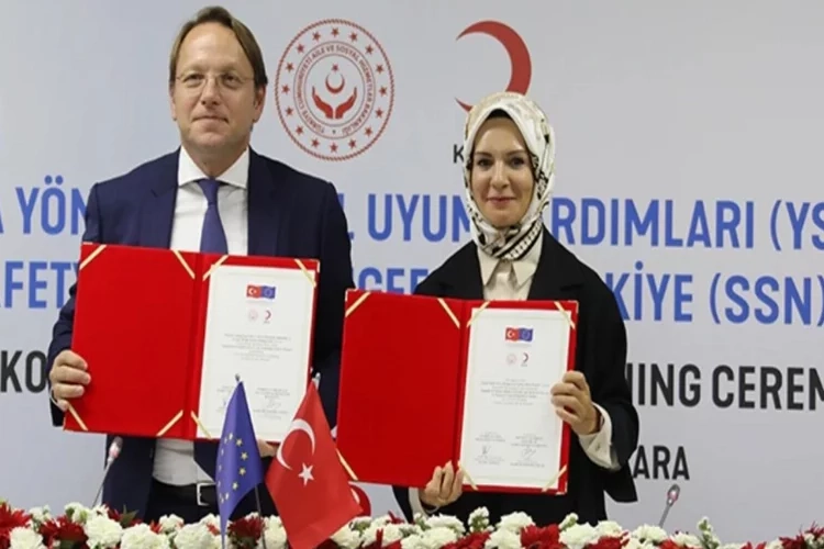Yabancılara Yönelik Sosyal Uyum Yardımı Projesi İmzalandı haberinin görseli
