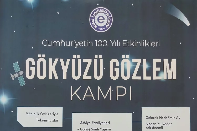 EÜ Gözlemevi, uzay tutkunlarını “Gökyüzü Gözlem Kampı”na bekliyor